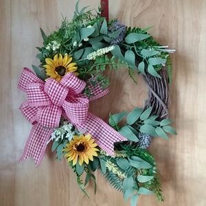 Sunflower Wreath